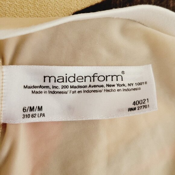 Maidenform Sz 6 Med One Fab Fit Decadence Bikini Panty 40021 Sheer Disc VHTF - Picture 6 of 7